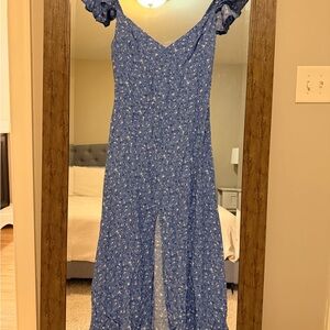 Reformation Baxley Floral Maxi Dress